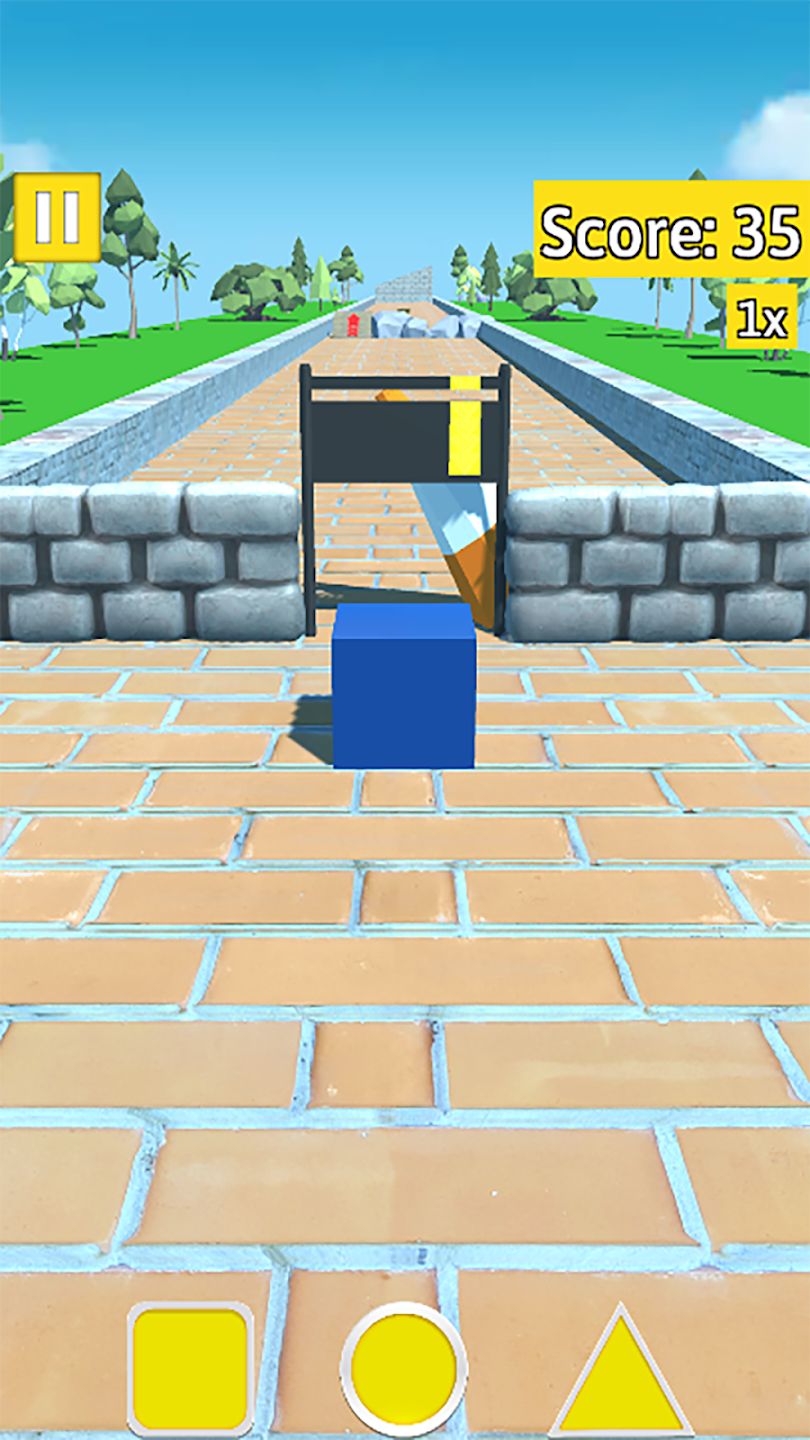 Screenshot 2 - Geometry Shape Transforming 3D