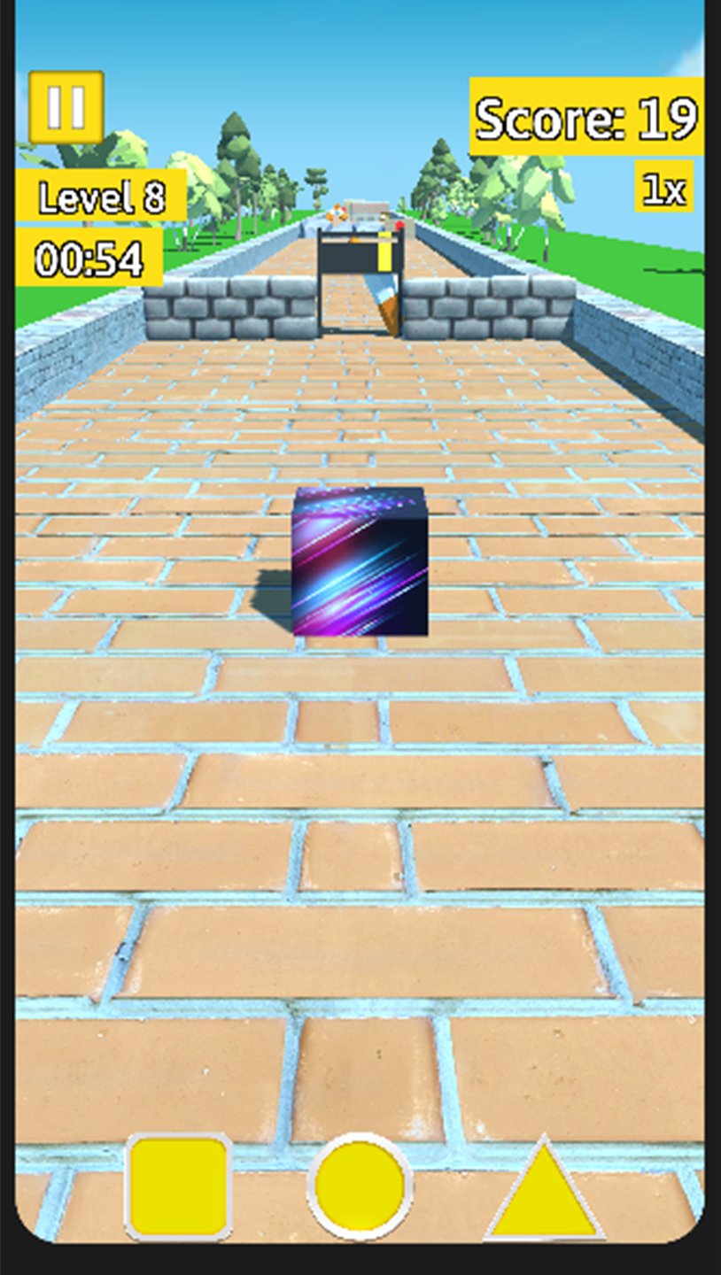 Screenshot 3 - Geometry Shape Transforming 3D